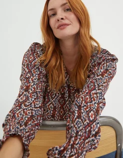 FatFace Patsy Ikat Geo Tunic|Women View All