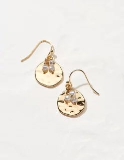 FatFace Pearl And Disc Earrings|Women View All