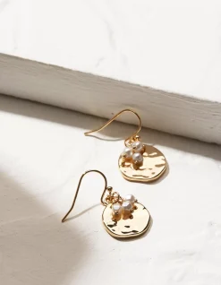 FatFace Pearl And Disc Earrings|Women View All