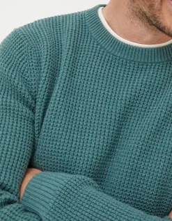 FatFace Pembrey Cotton Crew Neck Jumper|Men View All