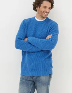 FatFace Pembrey Cotton Crew Neck Jumper|Men View All