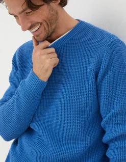 FatFace Pembrey Cotton Crew Neck Jumper|Men View All
