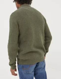 FatFace Pembrey Half Neck Jumper|Men Knitwear