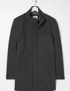 FatFace Pendeen Wool Blend Overcoat|Men View All