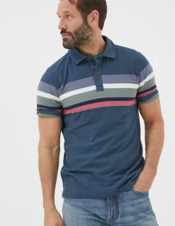FatFace Perranporth Chest Stripe Polo|Men View All
