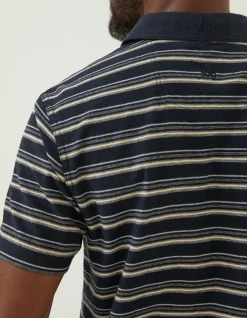 FatFace Perranporth Stripe Polo T-Shirt|Men T-Shirts
