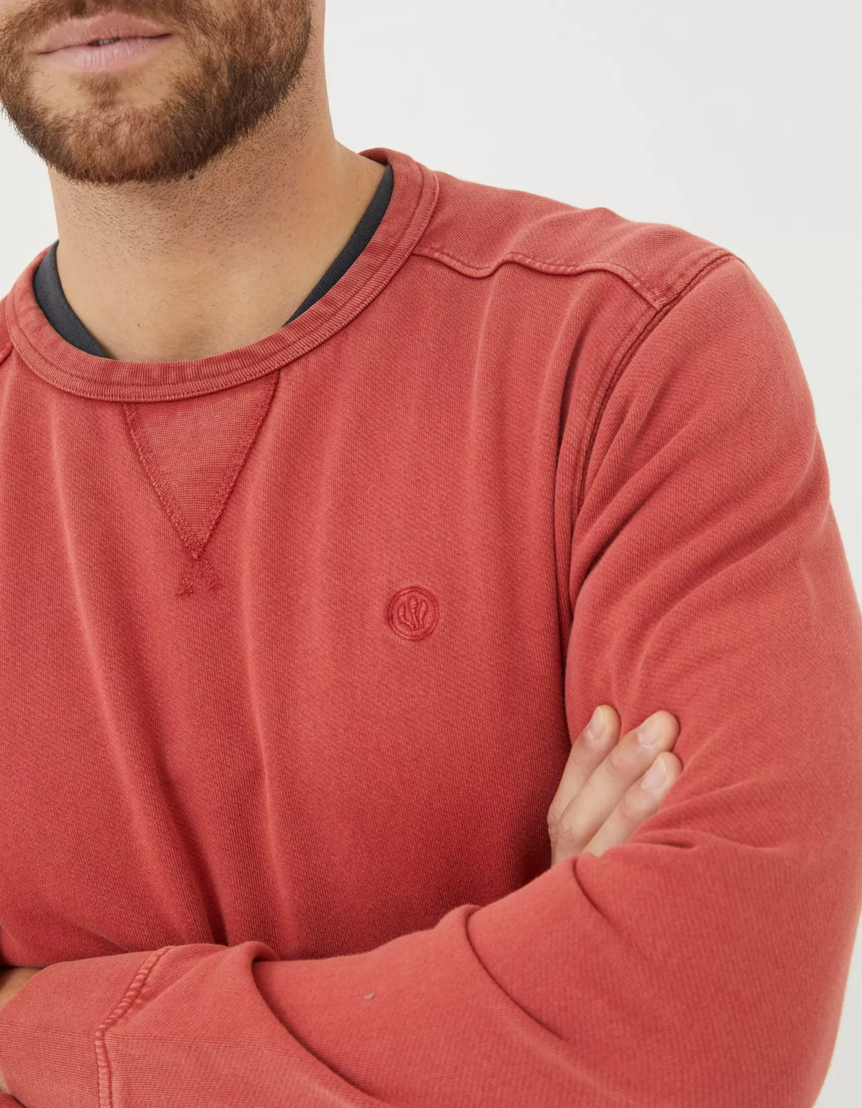 FatFace Petersfield Crew Neck Sweatshirt|Men Sweatshirts & Hoodies