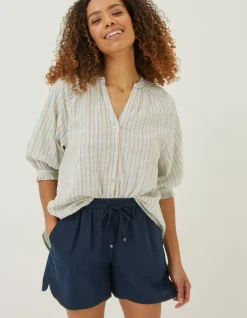 FatFace Pip Check Blouse|Women Shirts & Blouses