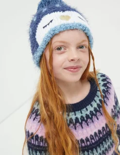 FatFace Pippa Penguin Beanie Hat|Kids View All