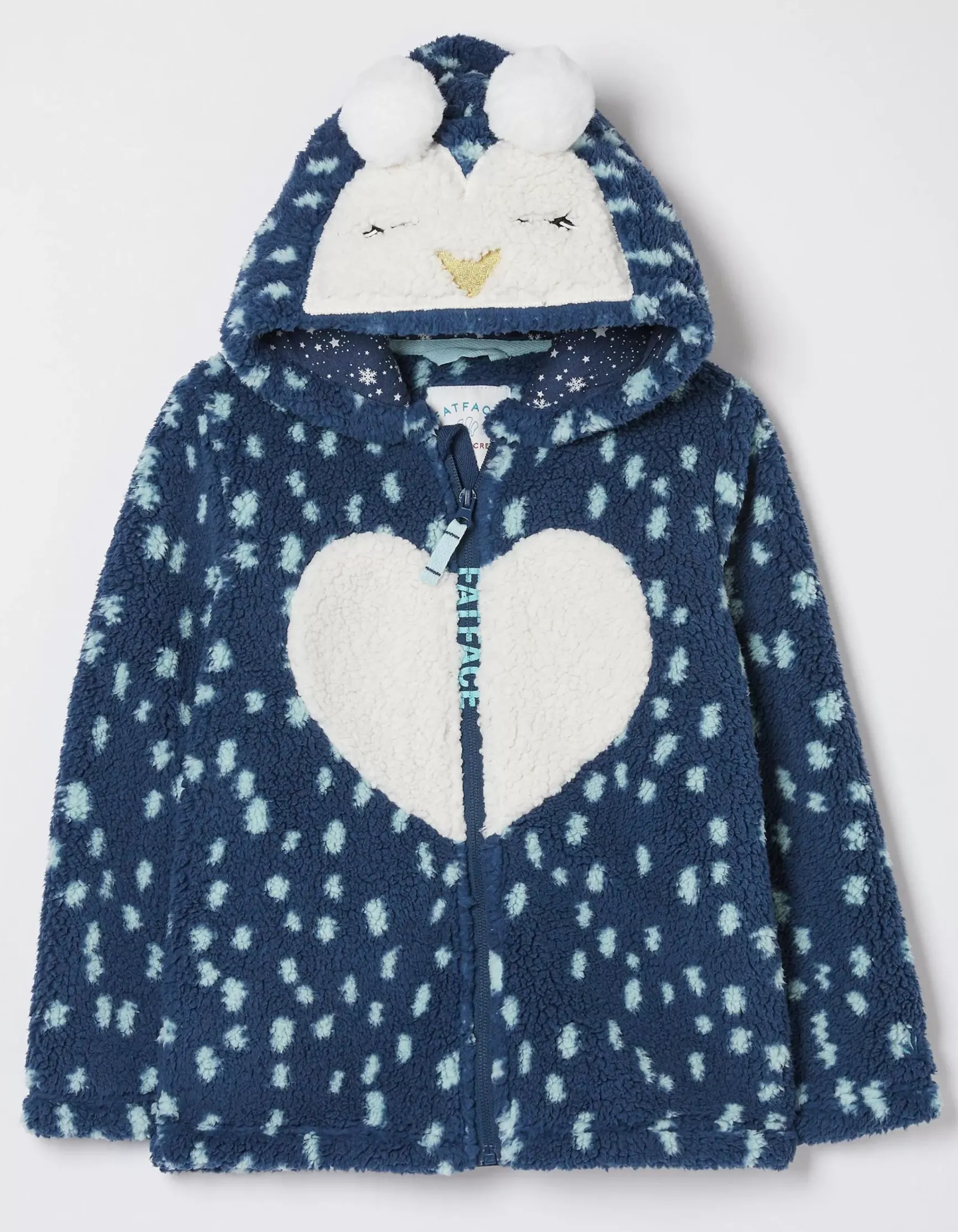 FatFace Pippa Penguin Zip-Up Sweatshirt|Girls View All