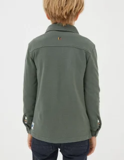FatFace Pique Long Sleeve Shirt|Boys View All