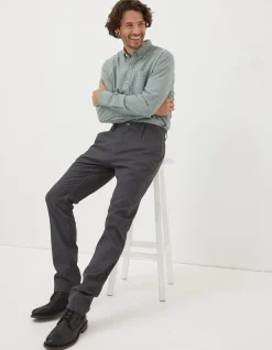 FatFace Pleated Chino Trousers|Men Trousers & Chinos
