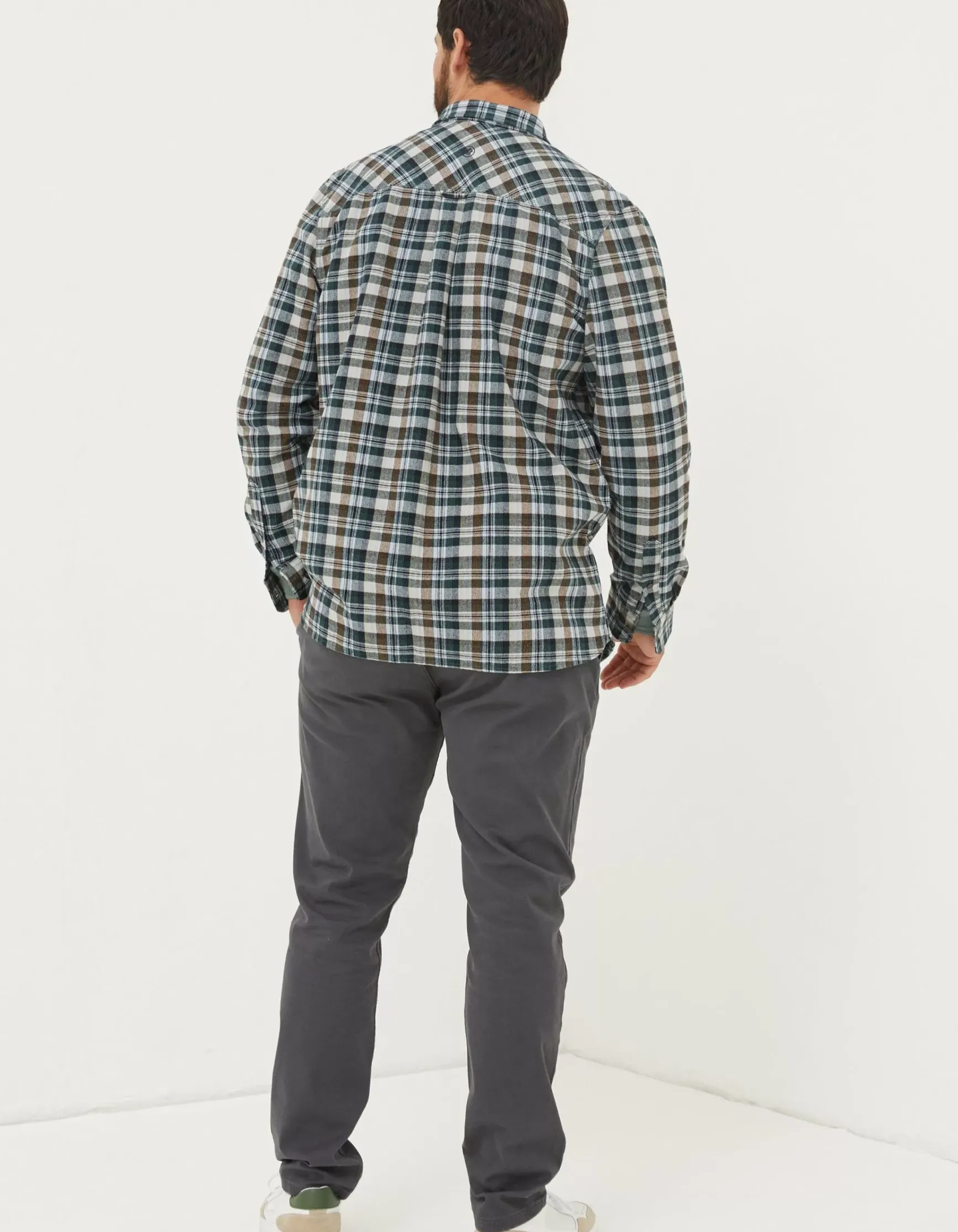FatFace Pleated Chino Trousers|Men Trousers & Chinos