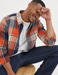 FatFace Poole Check Shirt|Men View All