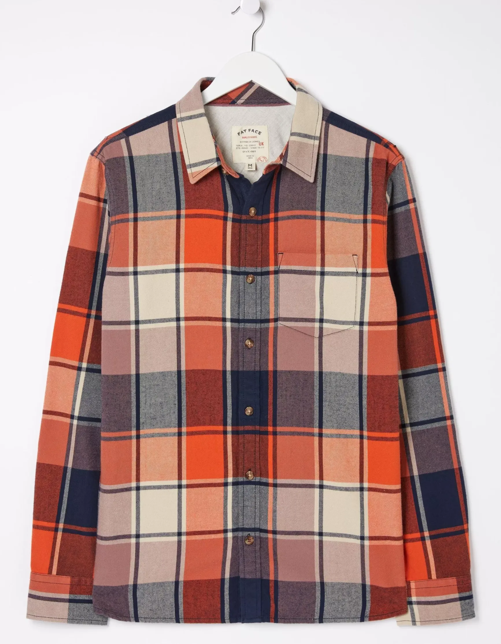 FatFace Poole Check Shirt|Men View All