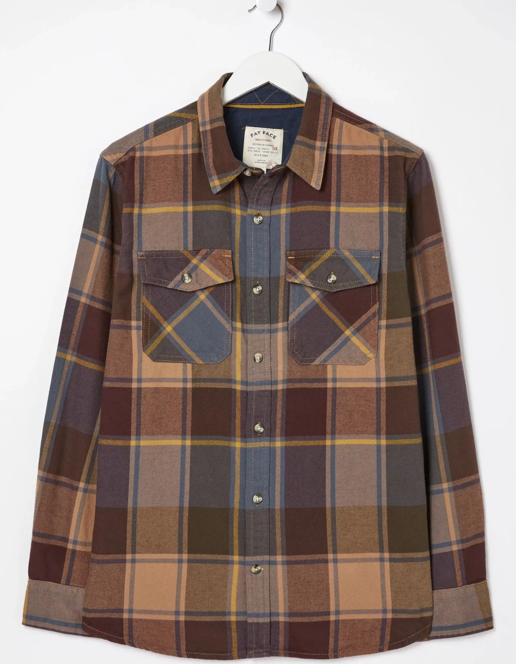 FatFace Poole Check Shirt|Men View All