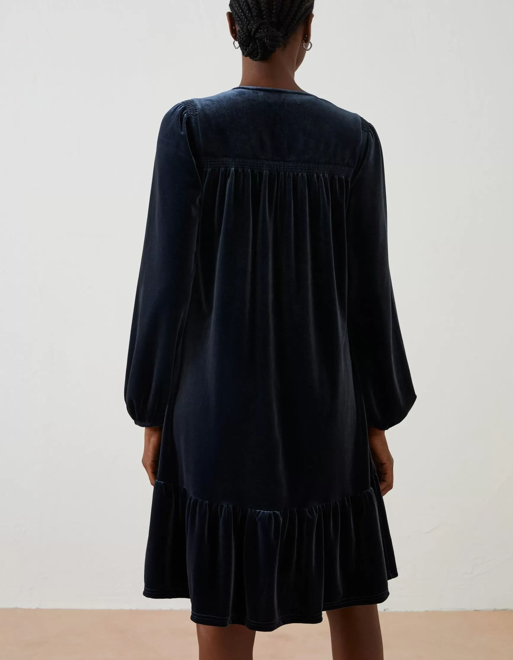 FatFace Poplar Velvet Swing Dress|Women View All