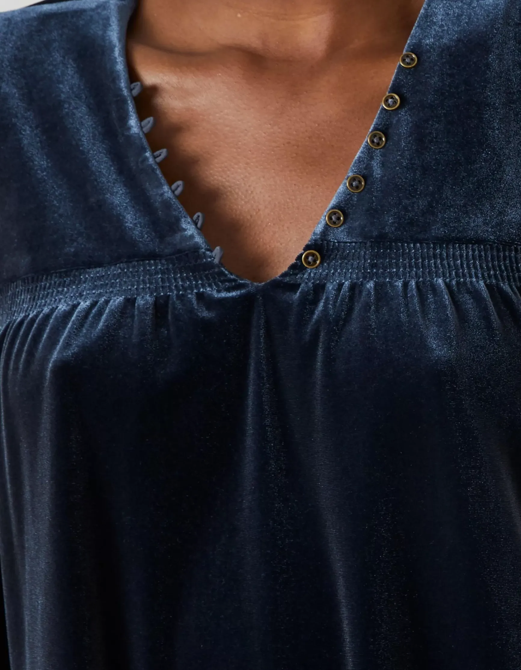 FatFace Poplar Velvet Swing Dress|Women View All