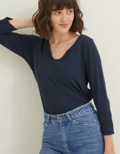 FatFace Porter Organic Cotton T Shirt|Women Tops & T-Shirts