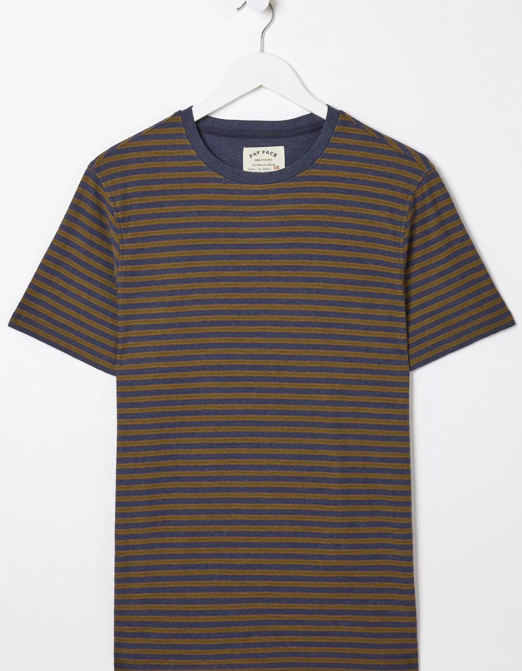 FatFace Porth Stripe T-Shirt|Men T-Shirts