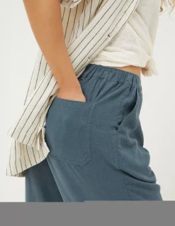 FatFace Portloe Linen Blend Trousers|Women Trousers & Leggings