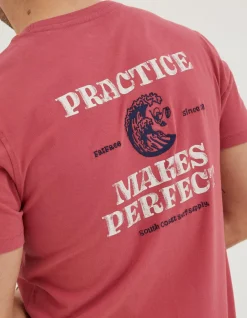 FatFace Practice Makes Perfect T-Shirt|Men T-Shirts