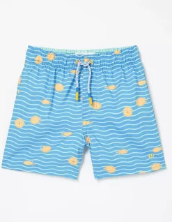 FatFace Pufferfish Swim Shorts|Boys View All