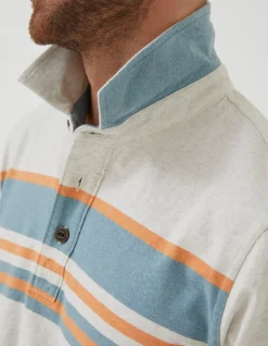FatFace Purbeck Chest Stripe Polo|Men T-Shirts