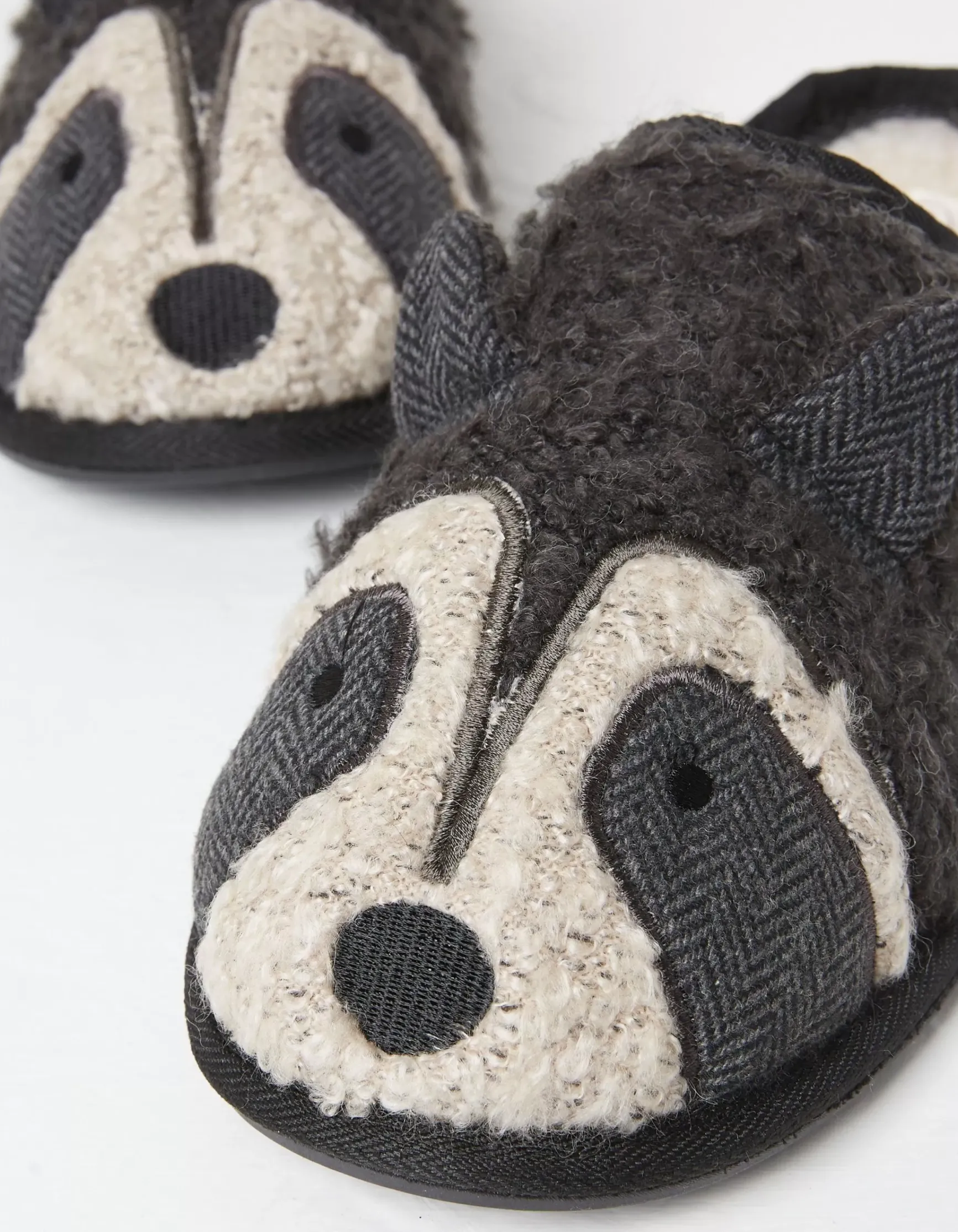 FatFace Ralphie Racoon Slipper|Men View All