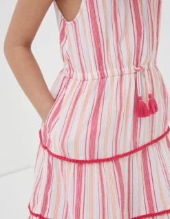 FatFace Raya Stripe Woven Dress|Girls View All