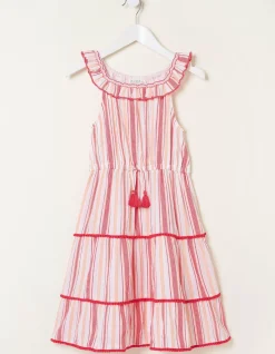 FatFace Raya Stripe Woven Dress|Girls View All