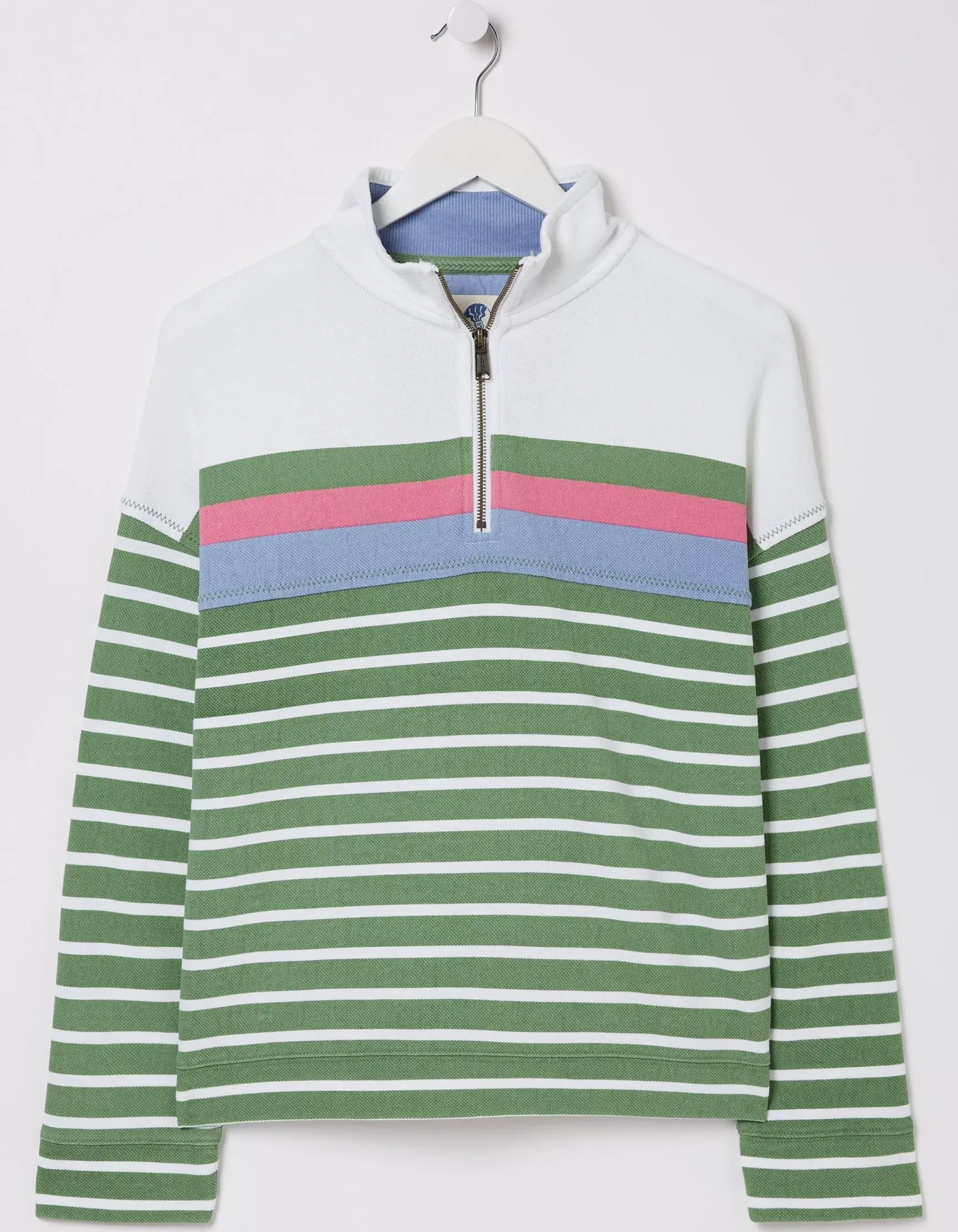 FatFace Relaxed Airlie Stripe Sweatshirt|Women View All