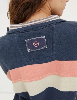 FatFace Relaxed Colour Block Airlie Sweatshirt|Women Sweatshirts & Hoodies