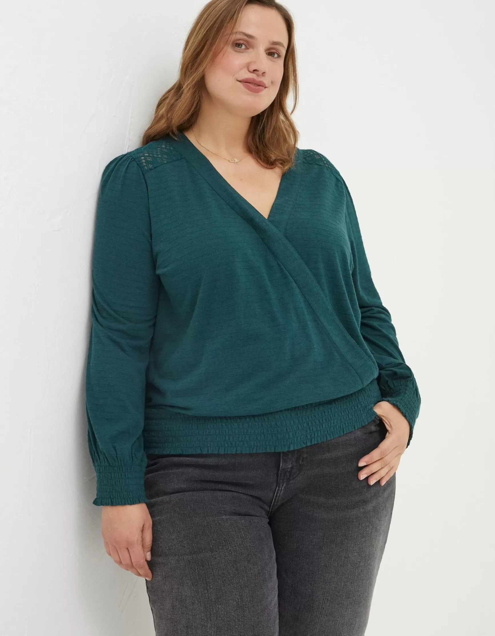 FatFace Remi Wrap Top|Women View All