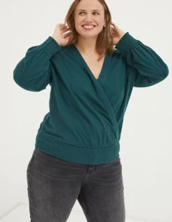FatFace Remi Wrap Top|Women View All