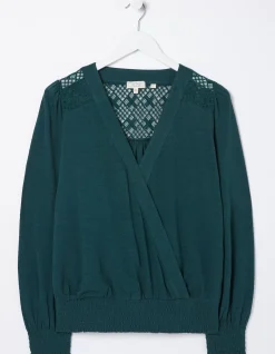 FatFace Remi Wrap Top|Women View All