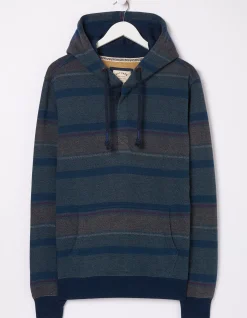 FatFace Reverse Stripe Hoodie|Men View All