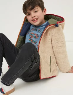 FatFace Reversible Quilted Jacket|Boys View All