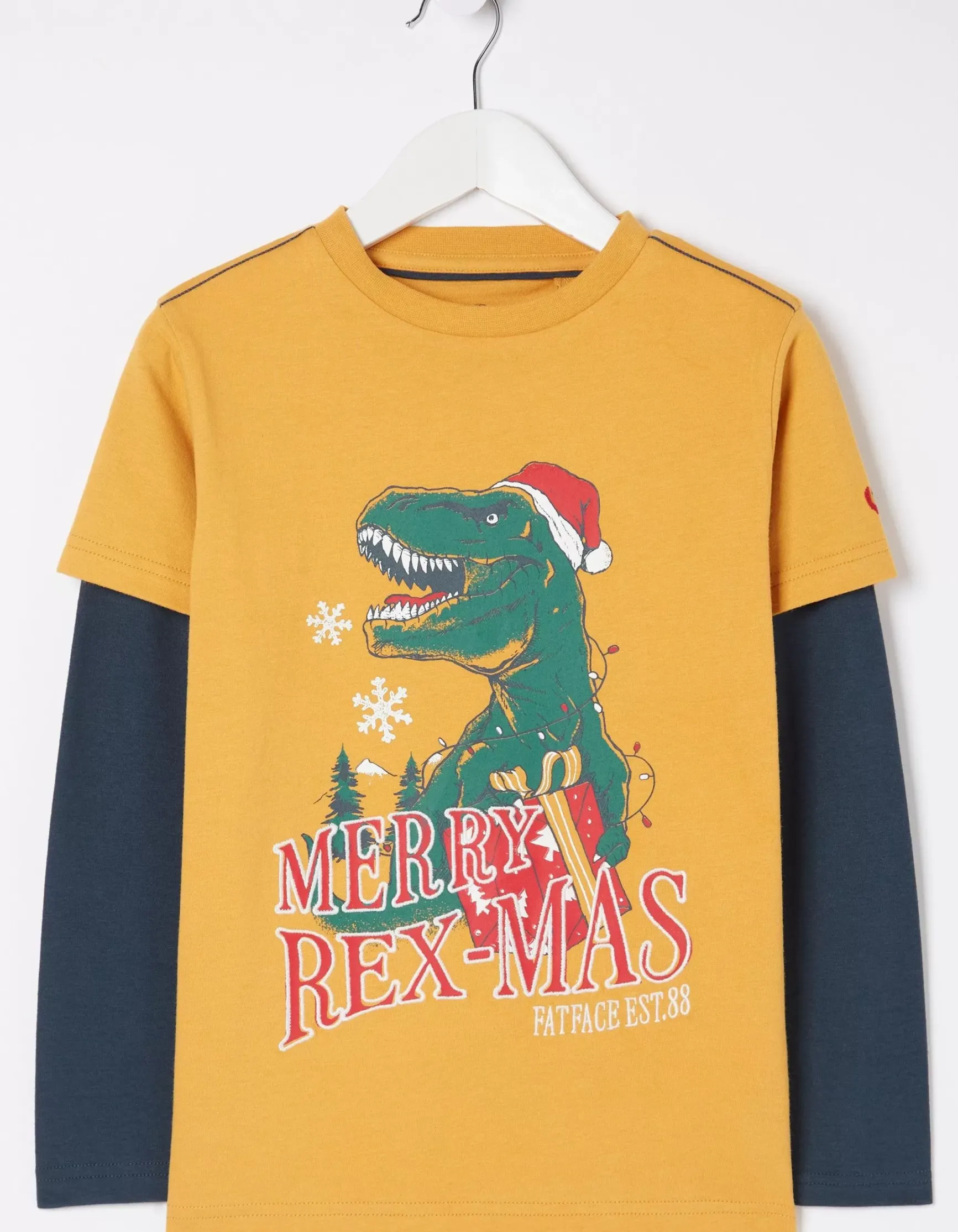 FatFace Rexmas Graphic T-Shirt|Boys View All