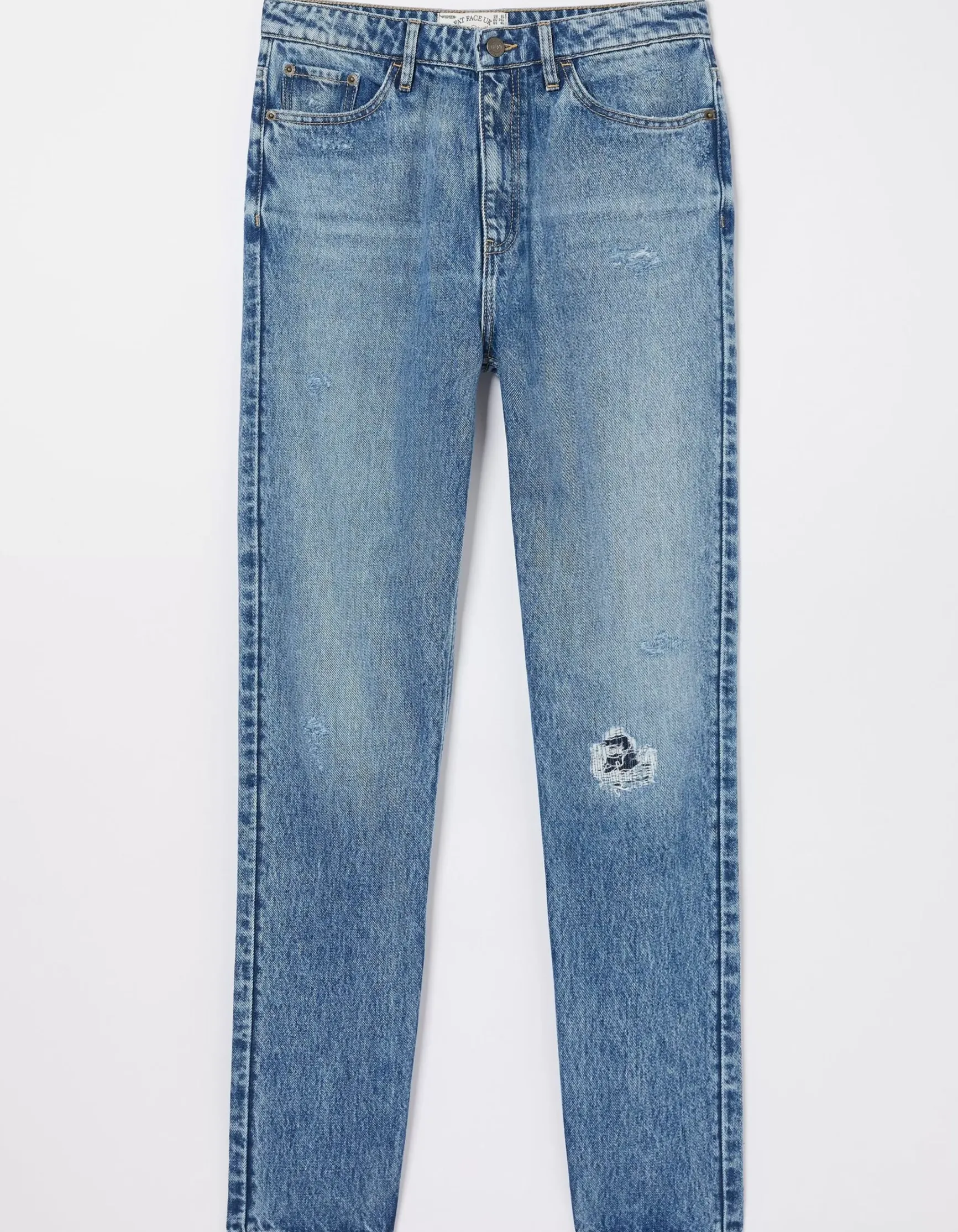 FatFace Rip And Repair Mom Jeans|Women Jeans & Dungarees