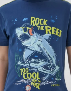 FatFace Rock The Reef Graphic Tee|Boys View All