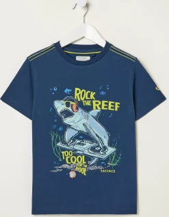 FatFace Rock The Reef Graphic Tee|Boys View All