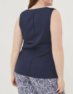 FatFace Romy Lace Trim Vest Top|Women Tops & T-Shirts