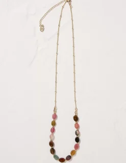 FatFace Round Stone Necklace|Women View All