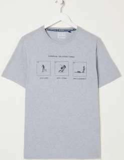 FatFace Rugby Cartoon T-Shirt|Men T-Shirts