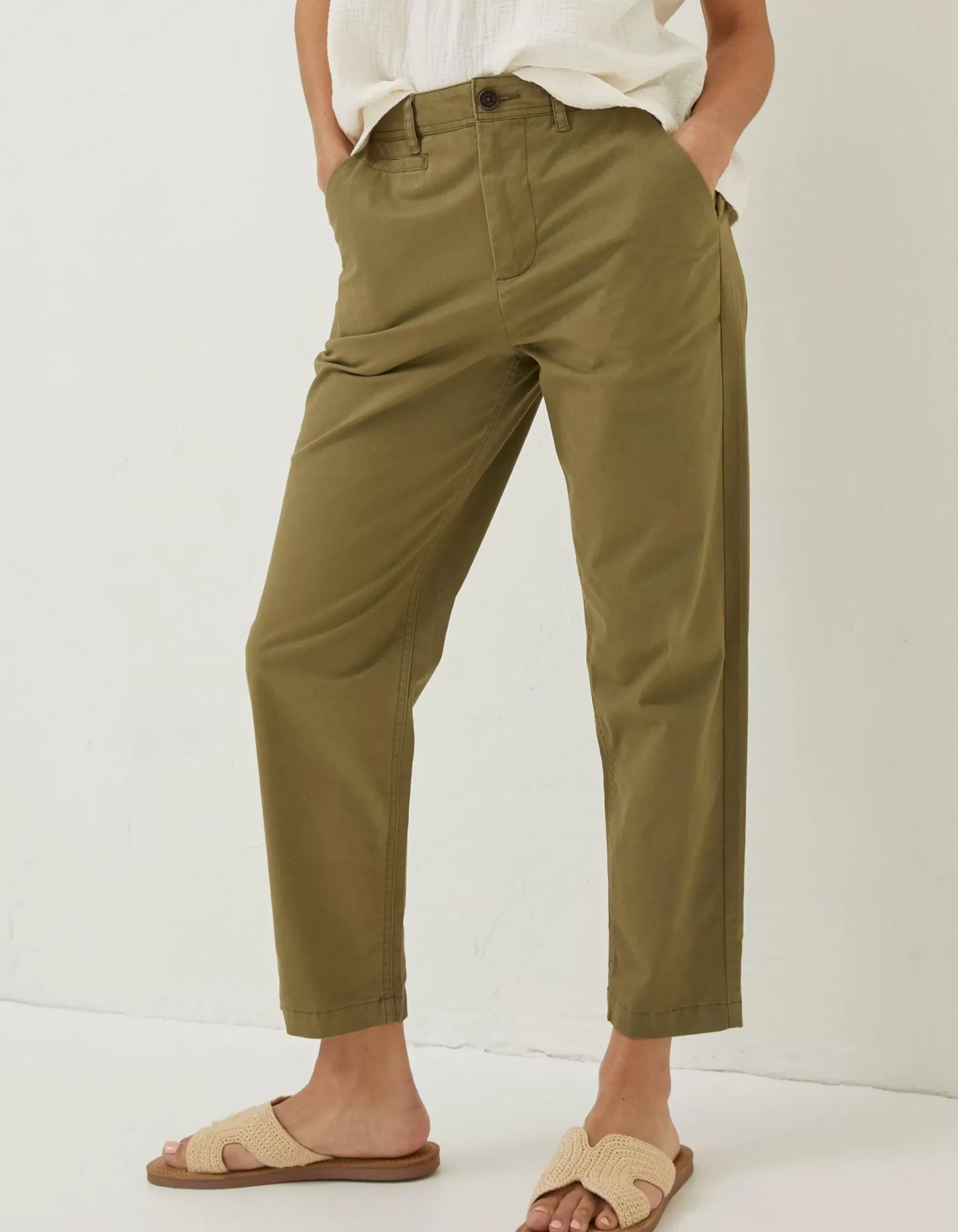 FatFace Rye Chinos|Women Trousers & Leggings