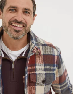 FatFace Ryton Check Overshirt|Men View All