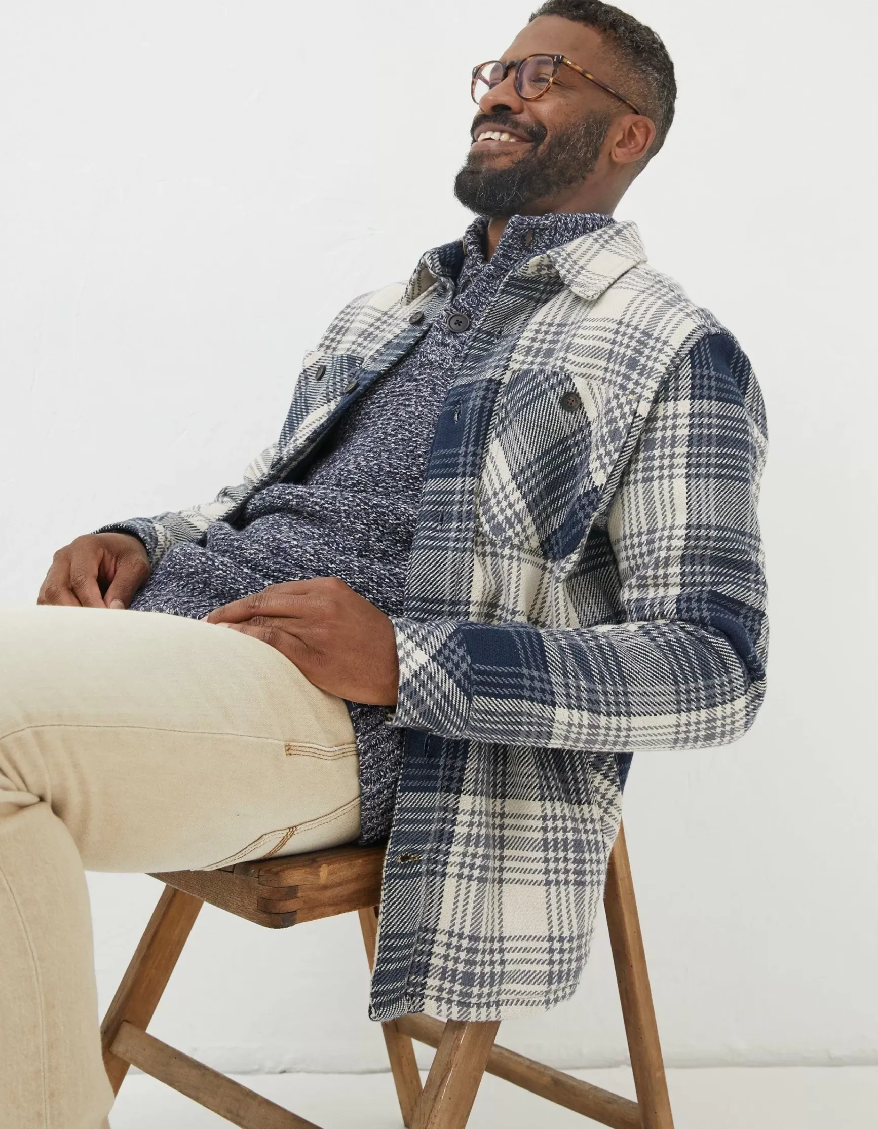 FatFace Ryton Ombre Overshirt|Men View All