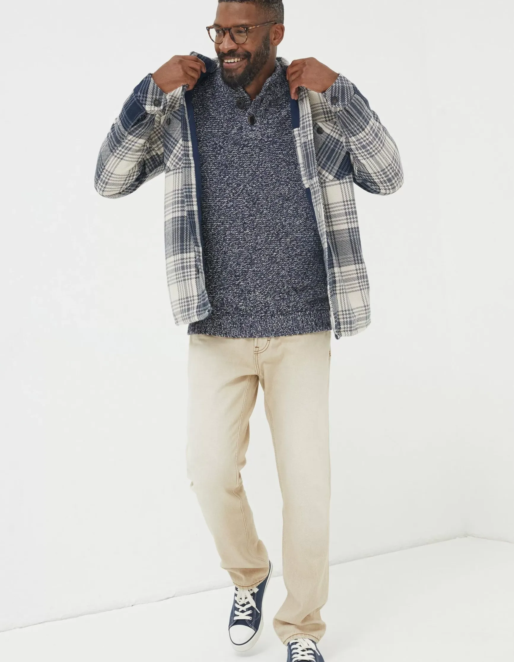 FatFace Ryton Ombre Overshirt|Men View All