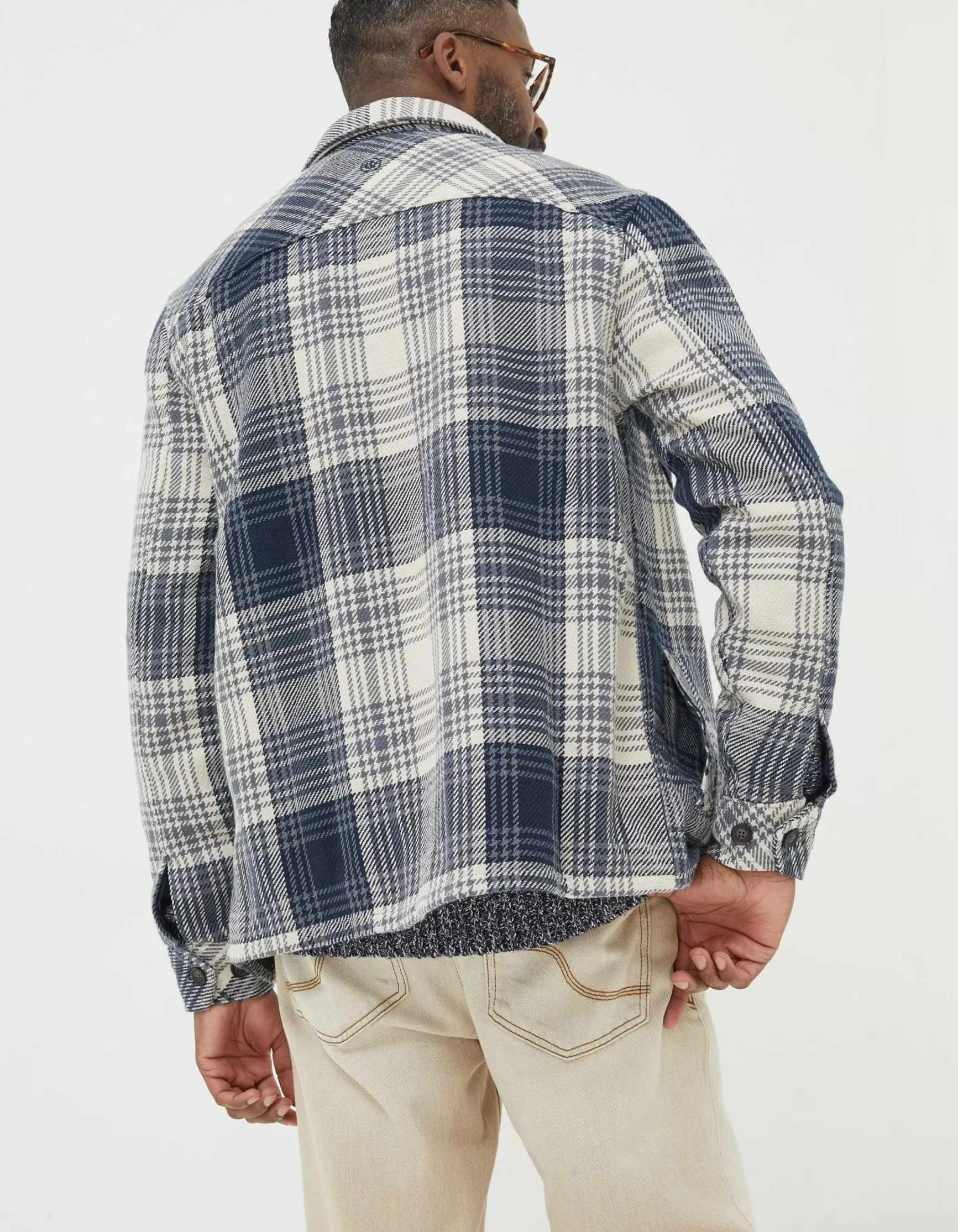 FatFace Ryton Ombre Overshirt|Men View All